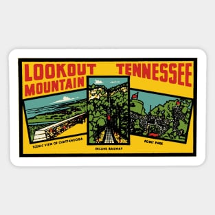 Vintage Lookout Mountain Sticker